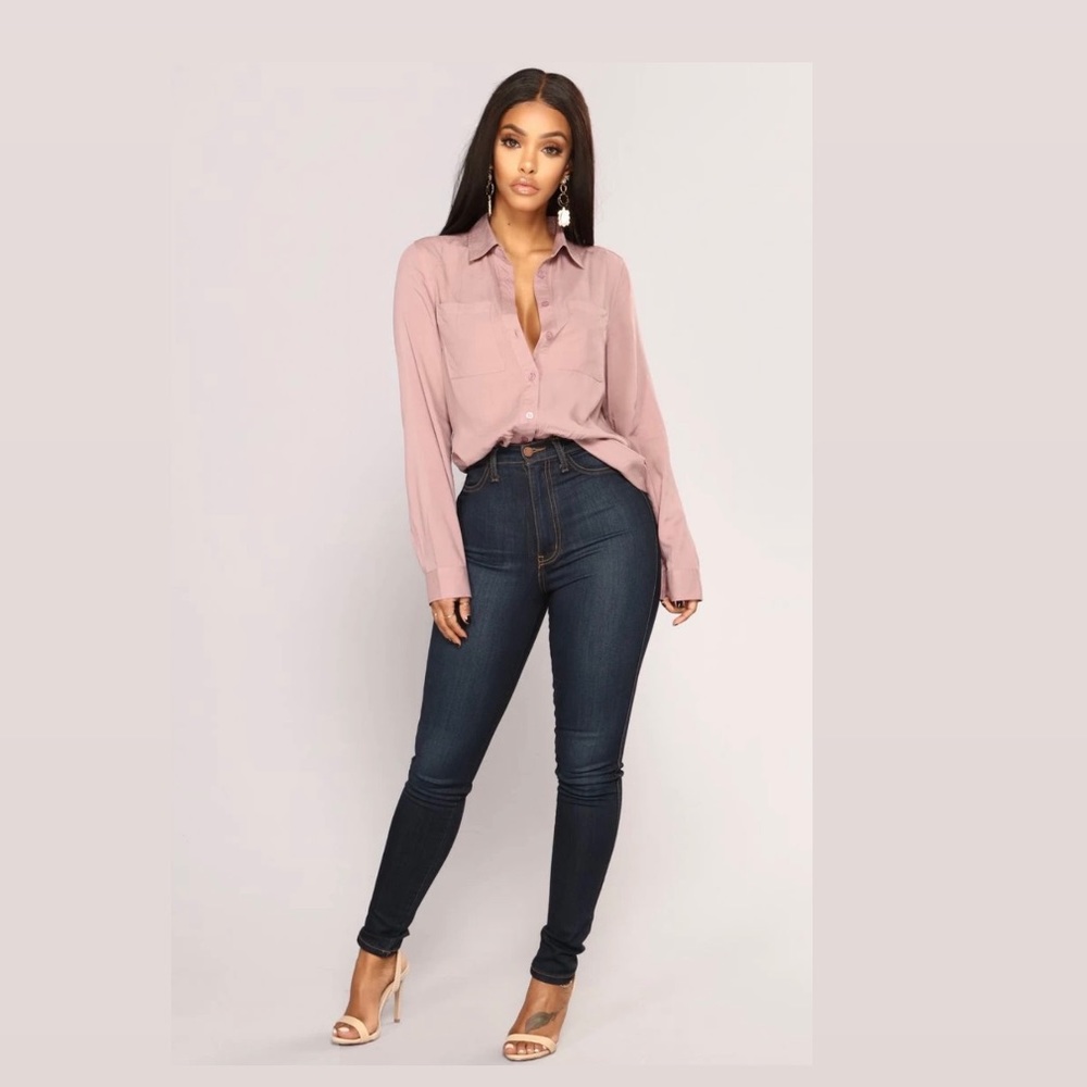 Fashion Nova Long Sleeve Blouse